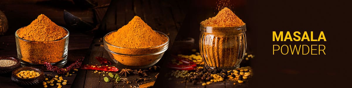 South Indian Masala Powders