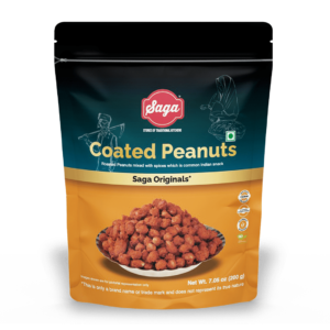 Coated Peanuts 200g - Crunchy & Spicy Peanuts